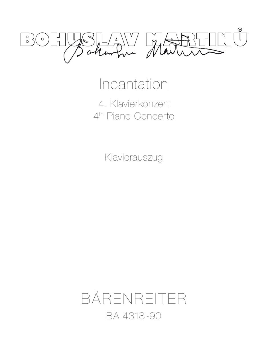 Koncert pro klavír a orchestr č. 4 Inkantace