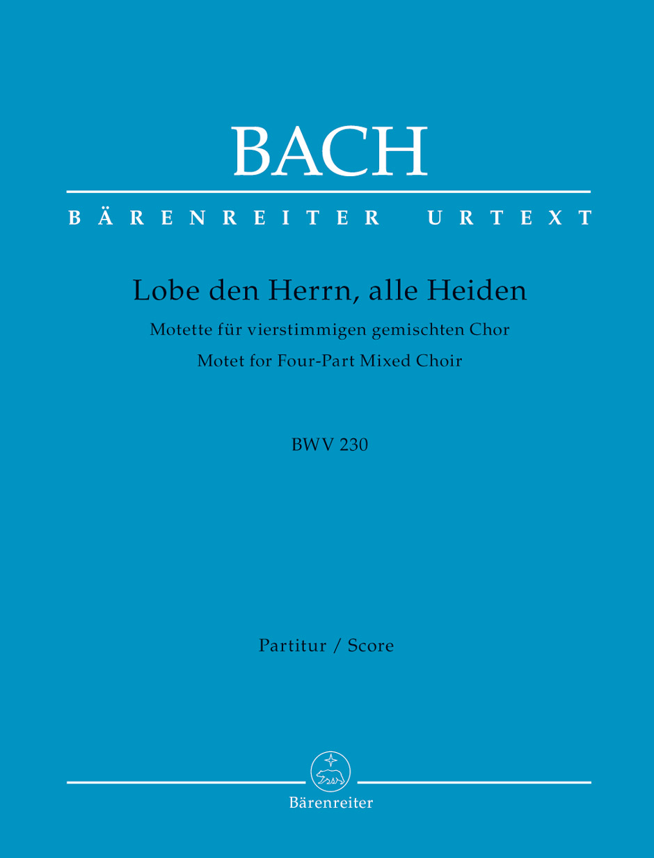Motetto Lobet der Herrn, alle Heiden BWV 230