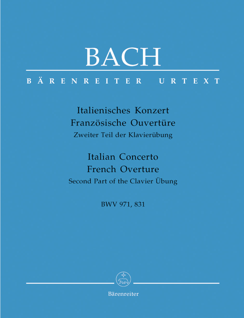Italský koncert, Francouzská předehra  BWV 971-831