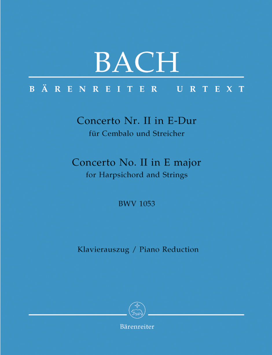 Koncert č. 2 E dur pro cembalo a smyčce BWV 1053