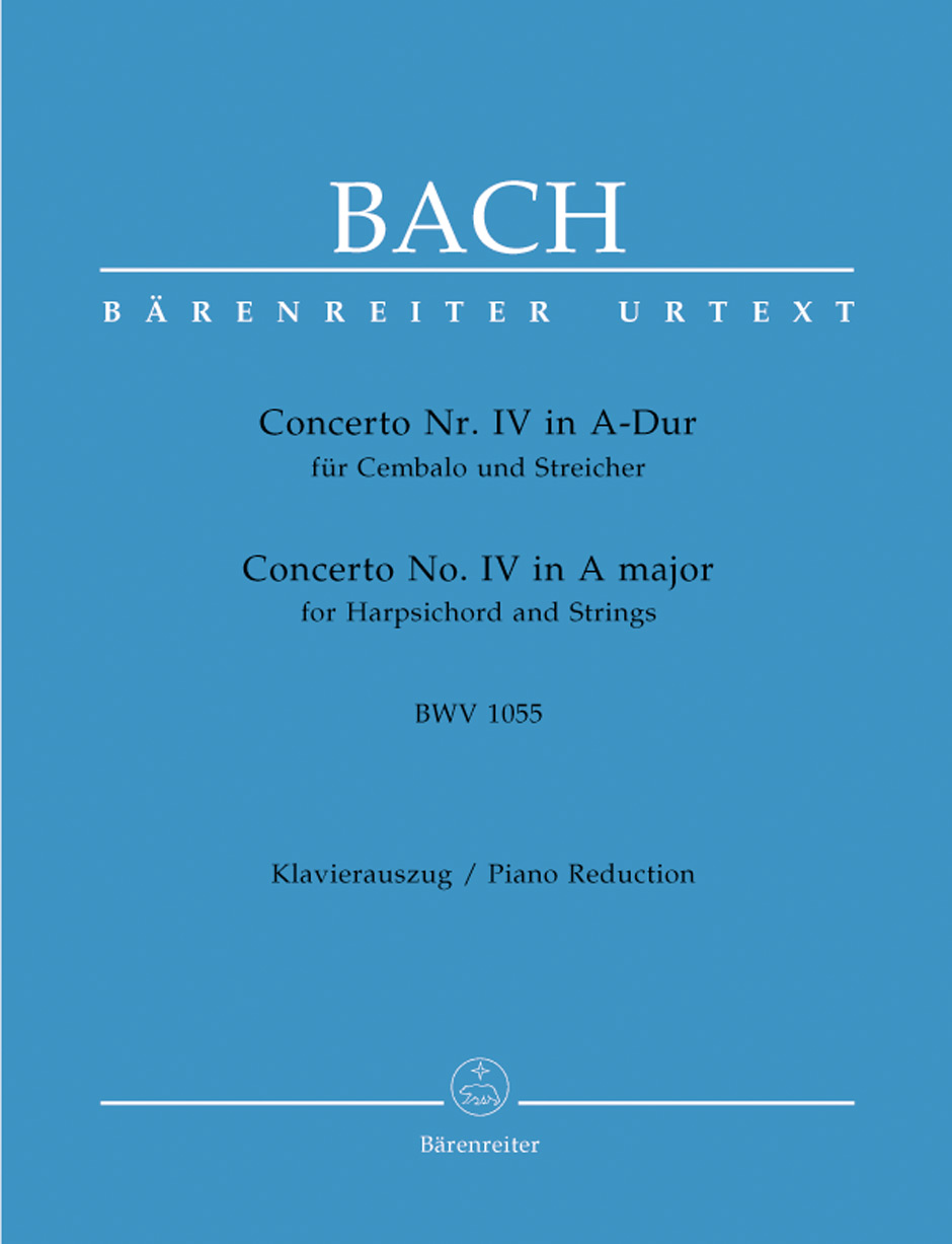 Koncert č. 4 A dur pro cembalo a smyčce BWV 1055
