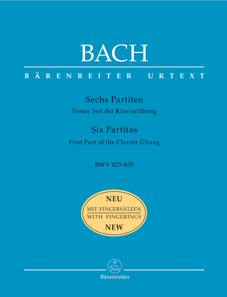 Šest partit BWV 825-830 (s prstoklady)