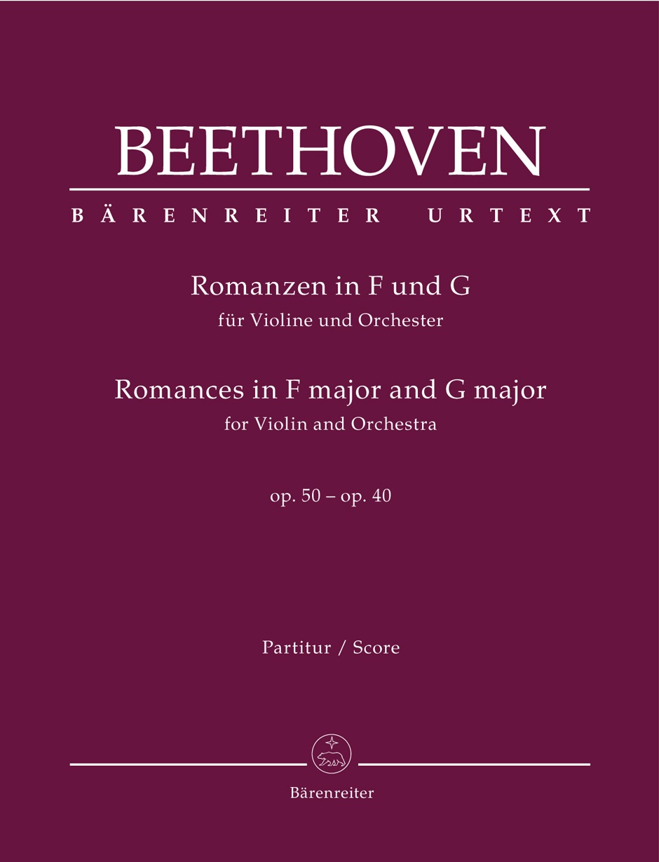 Romance pro housle a orchestr op. 50 a op. 40
