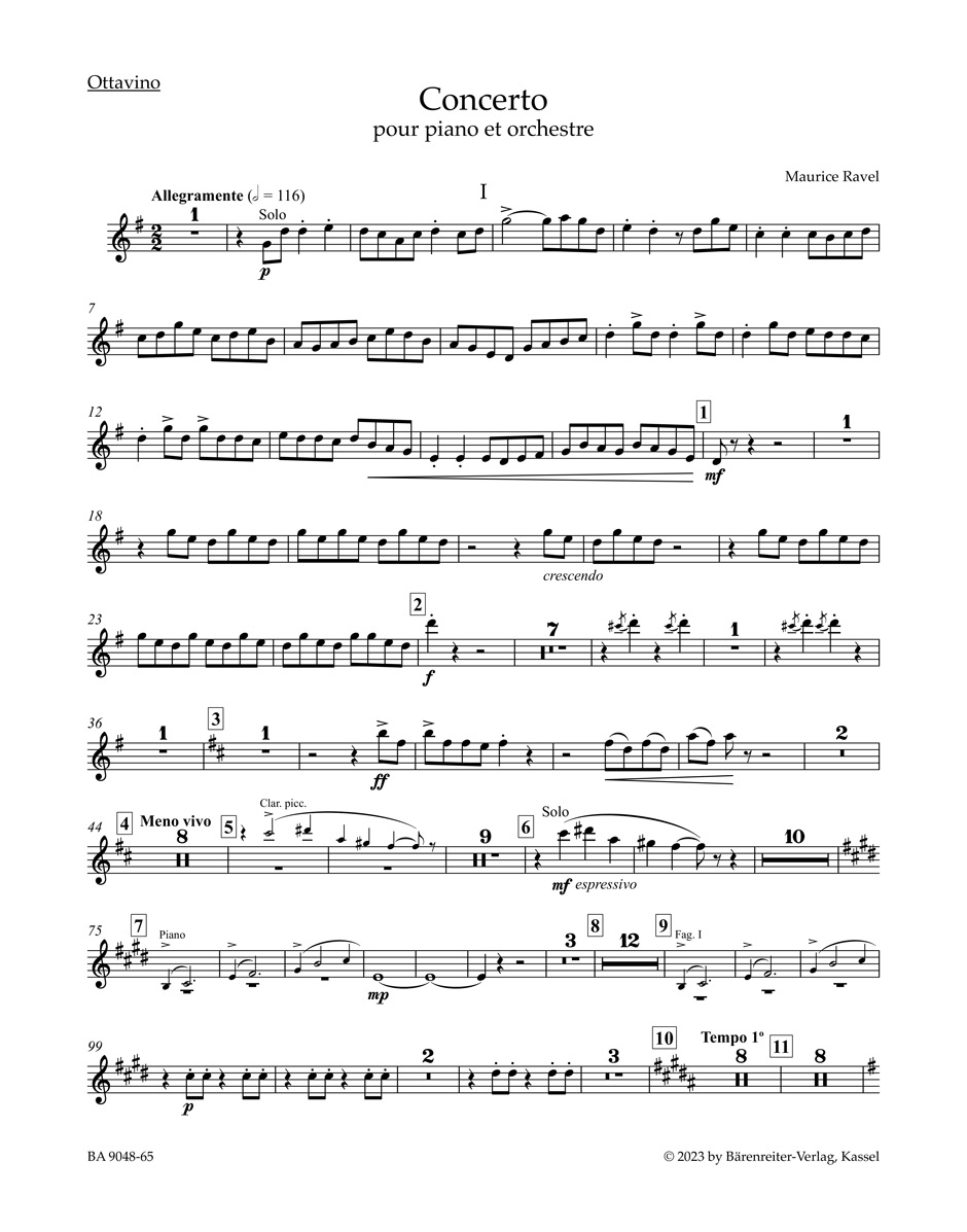 Koncert pro klavír a orchestr G dur