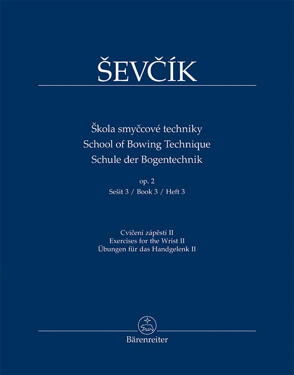 Škola smyčcové techniky op. 2, Sešit 3, Cvičení zápěstí II