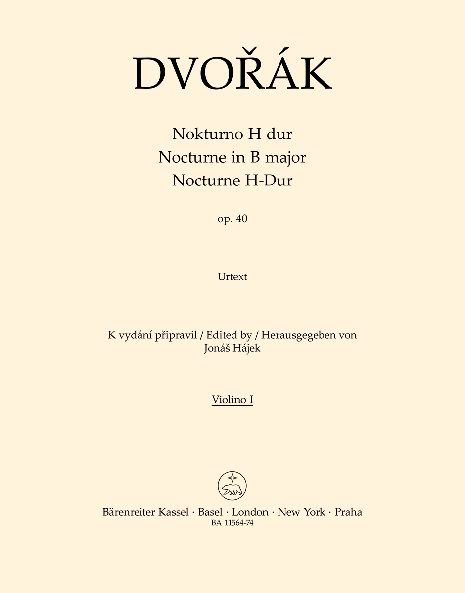 <STRONG>Nokturno H dur op. 40</STRONG>