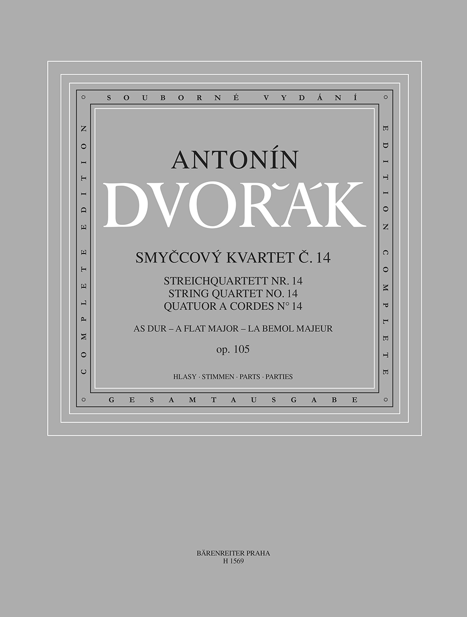 Smyčcový kvartet č. 14 As dur op. 105 (e-noty)