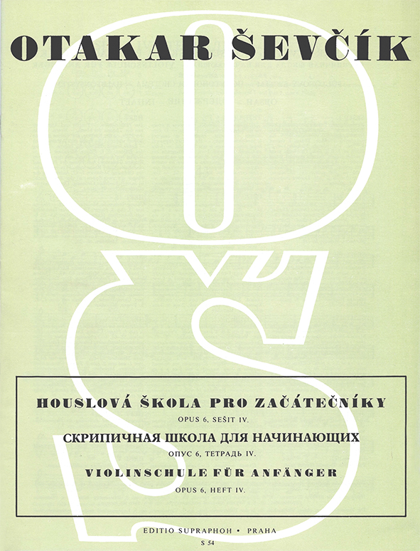 Houslová škola pro začátečníky op. 6, sešit 4