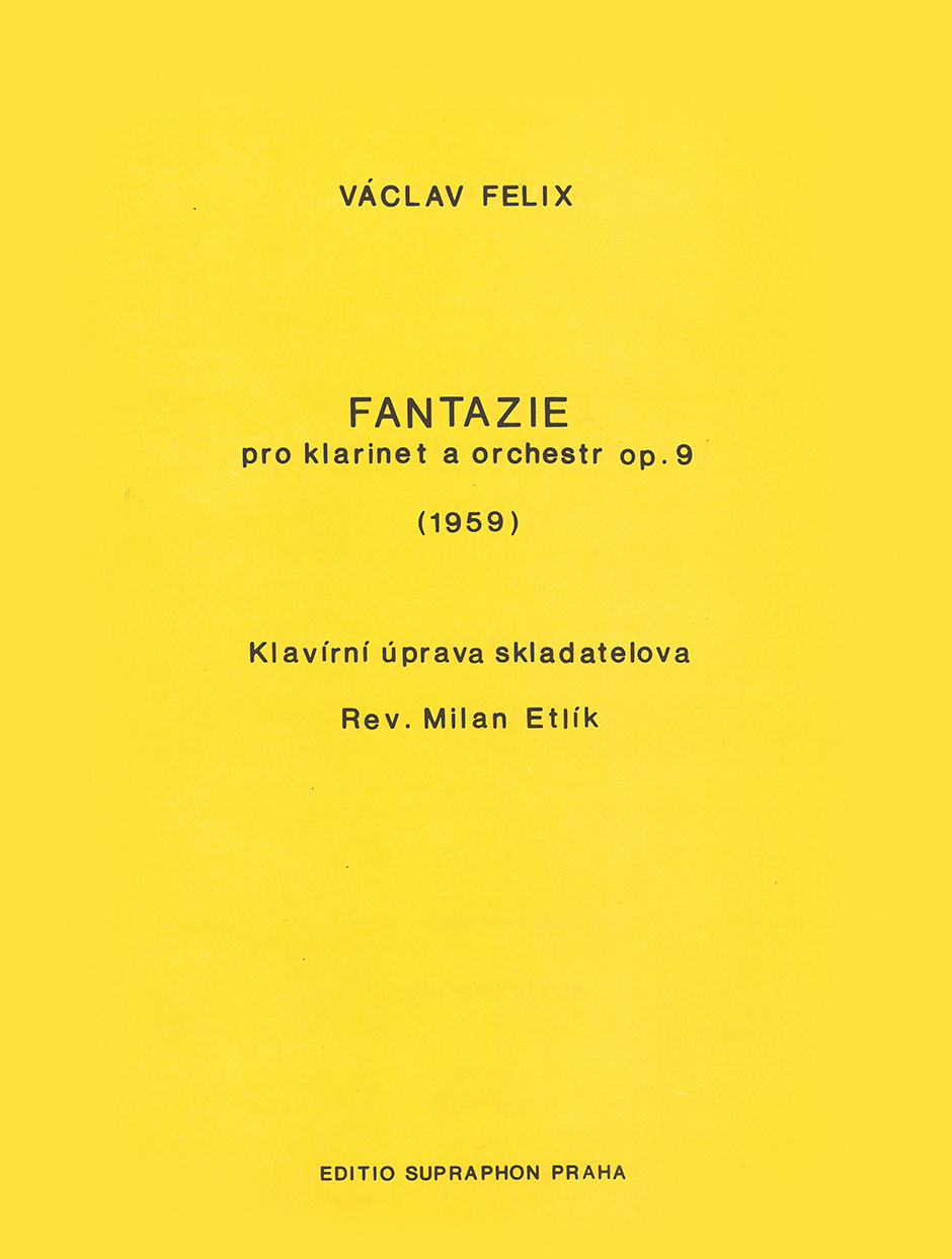 Fantazie pro klarinet a orchestr op. 9