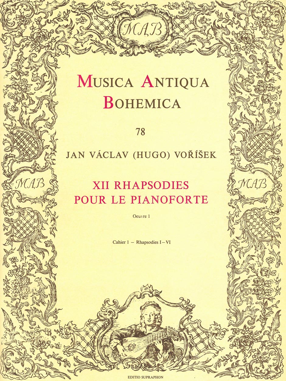 XII rhapsodies pour le pianoforte op. 1 sešit I (Rhapsodie I-VI)