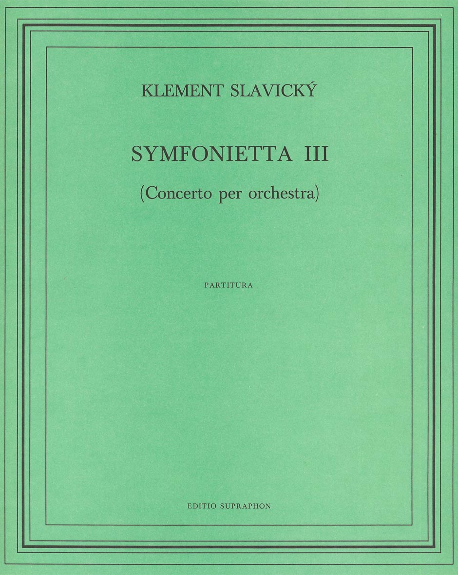 Symfonietta  III (Concerto per orchestra)