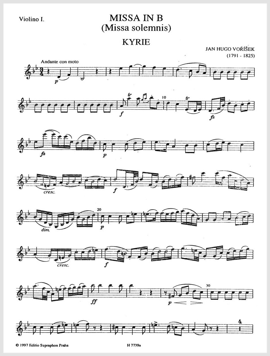 Missa in B (Missa solemnis op. 24)